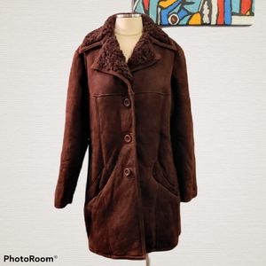 Vintage 70s Scottish Shearling Coat